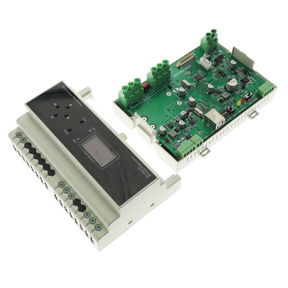 Quality Smart Home Technology Led Lighting Control Panel DC 24V Dali Master Controller for sale