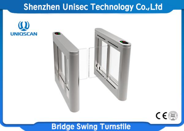 Buy cheap Durable Pedestrian Gate Access Control , Turnstile Security Doors 304 Stainless Steel from wholesalers