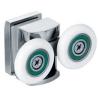 Buy cheap 22-26mm Wheels Hanging Sliding Glass Door Rollers 30kg Stress Capacity from wholesalers