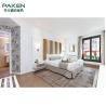 Buy cheap Natural Veneer Paken Hotel Bedroom Furniture Sets from wholesalers
