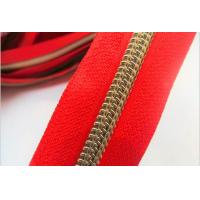 Buy cheap High Quality 3#4# 5# 8# Gold and Silver Teeth Nylon Zipper For Garment and Bags product