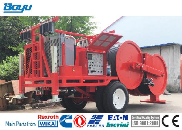 Buy cheap 2×65kN Cable Stringing Equipment 2.5MPA Hydraulic Tensioner from wholesalers
