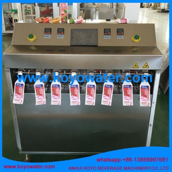 Buy cheap liquid filling packing machine juice/milk/sachet water production line price from wholesalers