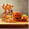 Buy cheap Pumpkin Print Plastic Packaging Treat Bags , Halloween Party Treat Bags from wholesalers
