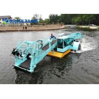 Buy cheap Aquatic Lake Weed Harvesting Machine For River Water Surface Cleaning With product