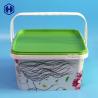 Buy cheap Mood Cake 93OZ IML Plastic Containes With Handle from wholesalers