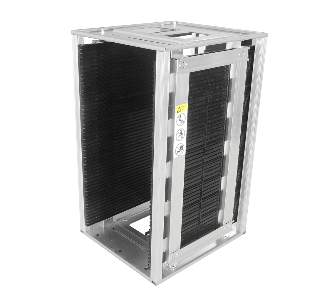 Automated Retrieval 200 Degree PCB Antistatic Magazine Rack