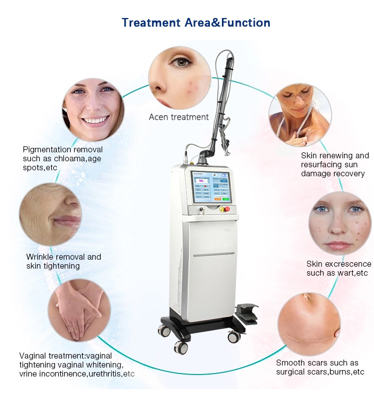 10600nm Fractional Co2 Laser Skin Resurfacing Machine