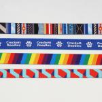 30mm Jacquard Leash Dog Collar Webbing Trim For Pets