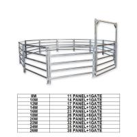 Buy cheap 26 Round Corral Panels Inc Gate, Round Yard, Cattle Fences, Corral 18m Diameter product