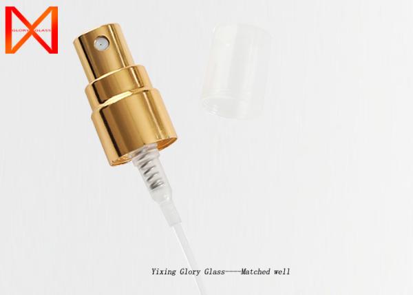 Buy cheap Lid Screw Colorful Perfume Bottle Cap , Metal Pump Sprayer Eco Friendly from wholesalers