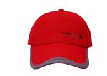 Spring / Summer Red Canvas Baseball Cap For Men / Women Extremely Durable Anti -