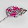 Buy cheap New York Gentleman Handmade Flower Brooch Silk Flower Brooches And Pins from wholesalers