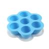 Buy cheap Round Silicone Ice Mold 7 Cavities Baby Silicone Food Mould 21*21*5CM from wholesalers