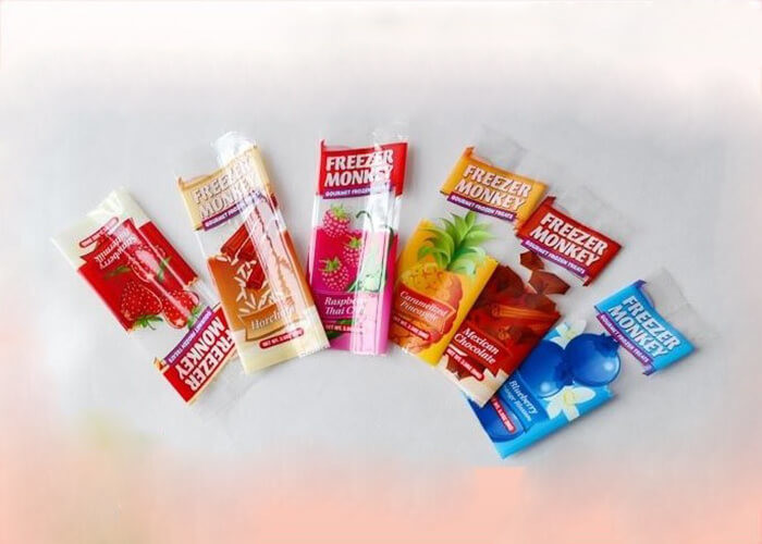 Multi Colored Candy Packaging Bags , Laminated Stand Up Plastic Pouches