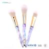 Buy cheap Oem Plastic Handle 10pcs Diamond Makeup Brush Set from wholesalers