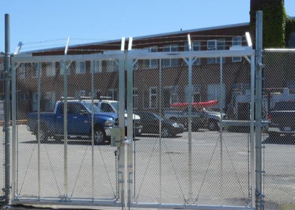 Buy cheap 12 Foot 14 Foot 16 Foot Chain Link Swing Gate Polymer Coated from wholesalers