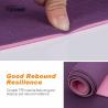 Buy cheap TPE Door Carpet Mats 24"X72" Anti Slip 6mm Triple Layers Aerobic Exercise Yoga Pilates Sports Mat from wholesalers