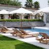 Buy cheap Customized Luxury Pool Teak Wood Lounge Chair Lesiure Bed from wholesalers