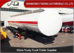 Spring suspension 55000 Liters fuel tanker FUWA axles 12 tires