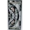 Buy cheap Door Leaded Glass Patina Caming Decorative Front Door Glass Inserts 1" thick from wholesalers