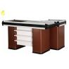 Buy cheap Non Electric Supermarket Cashier Counter , 1500x600x850mm Stainless Steel Cash Counter from wholesalers