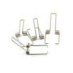 3/8" 3/4" 3/16" Double Helical Torsion Spring Bracket Clips Stainless Steel