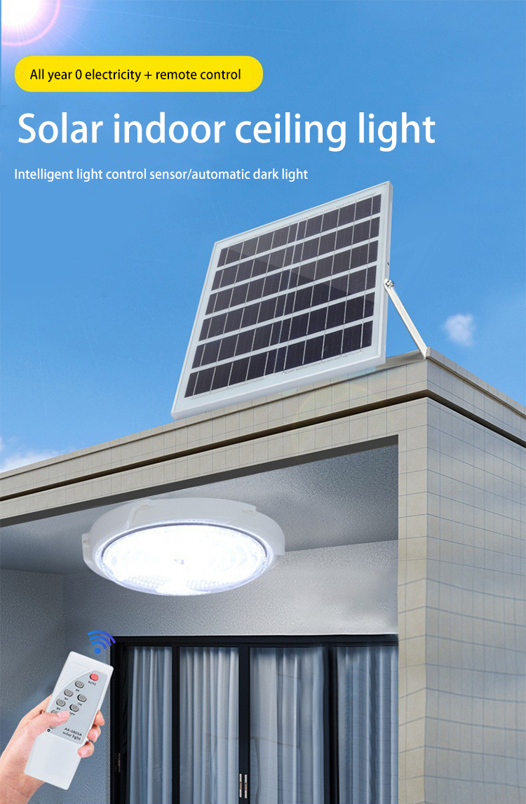 50W 100W 150W 300W 350W Indoor Solar Light House Solar Powered Overhead Lights