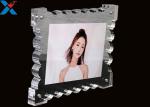 Creative Shape Acrylic Table Frame , Acrylic Clear Magnetic Photo Frames