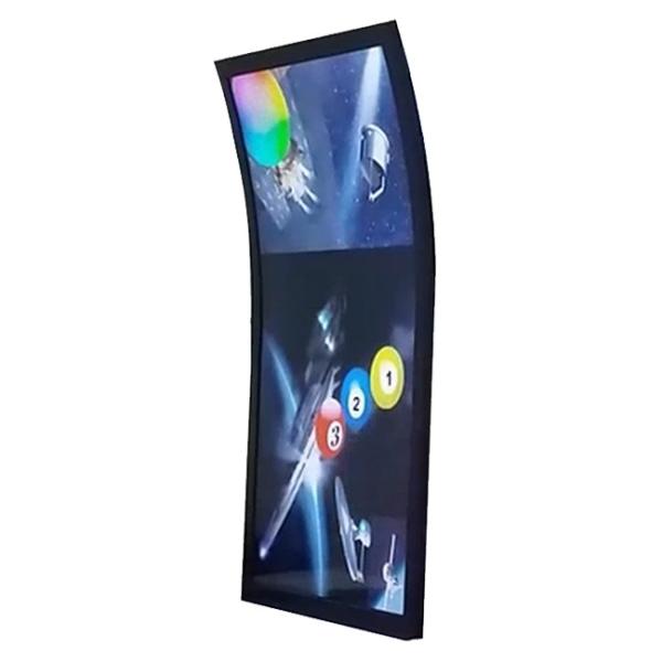 Buy cheap 4K J type Curved Gaming Screen 43 Inch Industrial Grade Curved Gaming Display from wholesalers