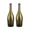Buy cheap Champagne Shaped Glass Wine Bottle Empty Antique Green Wine Packaging 750ml from wholesalers