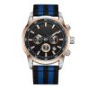 Buy cheap Nylon Strap Diameter 45mm Alloy Quartz Watch 3atm Men'S Multi Function Waterproof from wholesalers