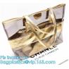 Buy cheap Shinning PVC Metal Chain Girls Fashion Mini Handbags, Fashionable Women PVC tote bags jelly candy handbag, tote shopper from wholesalers