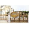 Buy cheap Anodized Finish Ornamental Aluminum Entry Gates For Luxury Property Enhancement from wholesalers