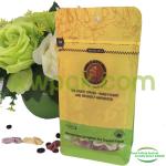 Drip Coffee k Flat Bottom Gusset Bags / Aluminium Block Bottom Bags With Valve