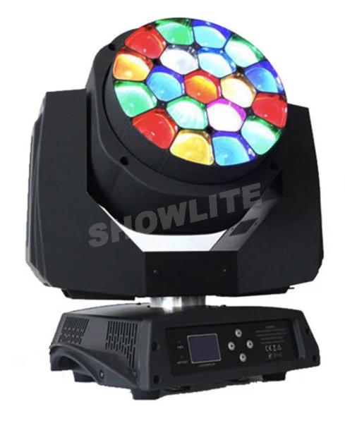 Buy cheap Concert 19x15w RGBW Led Wash Zoom Moving Head Professional DJ Event Stage Light Big Eyes Light from wholesalers