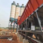 Ready Mix Concrete Plant Machinery 75m3 Concrete Plant