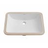 Buy cheap Modern Ceramics Under Counter Basin No Drainer Rectangle For Toilet from wholesalers