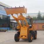 Yellow Compact Wheel Loader Machine 42Kw 3200Kg For Highway / Railway