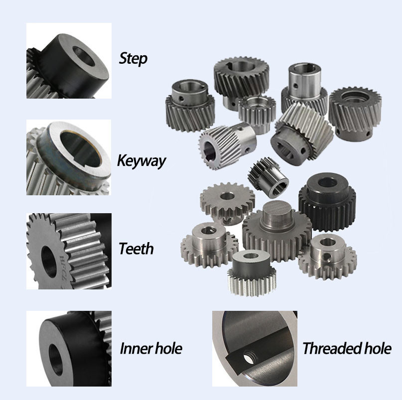 20CrMnTi Helical Ring Gear Module 6 With Teeth Hardened Cylindrical