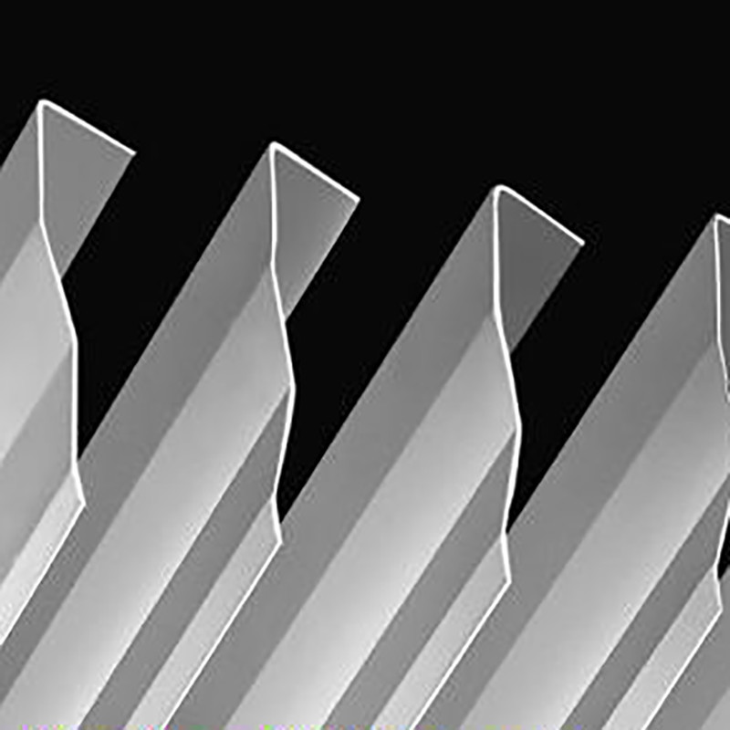 Soundproof A Screen Aluminum Metal Ceiling 21x3000mm Powder Coating