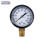 standard stainless steel water pressure gauge 2.5"