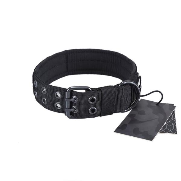 Buy cheap 3 Colors Soft Nylon Dog Collar Military Adjustable With Metal D Ring / Buckle from wholesalers