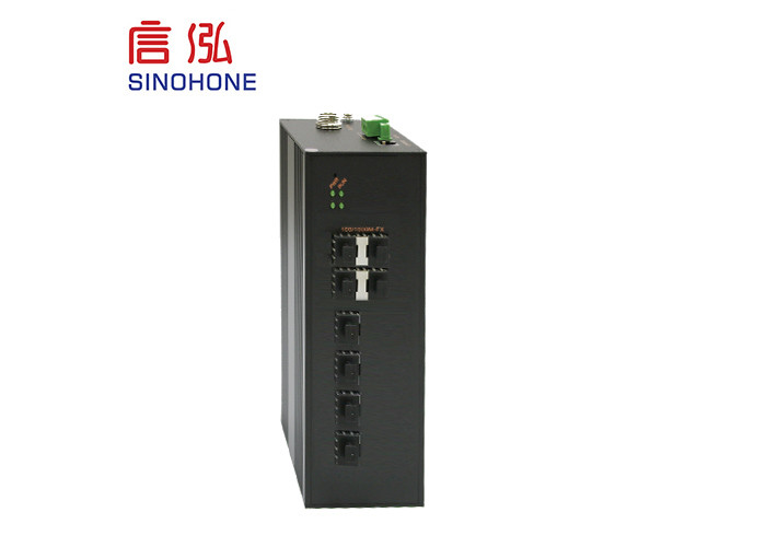 Multi Port Fiber Switch 11.9Mpps Hi View Manage With Fiber Optic Port
