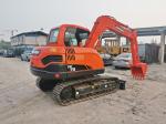 DOOSAN DX75 Excavator Energy Saving For Crushing Used Hand Excavators
