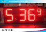 Buy cheap Red Semi Outdoor Led Gas Price Display With High Brightness 5000cd/sqm from wholesalers