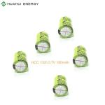 MSDS Rechargeable Li Ion Battery HCC1320 3.7V 180mAh Lithium Ion Battery For