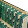 Buy cheap Green Upholstery Elastic Webbing 2.5mm Rubber Chair Webbing Straps from wholesalers