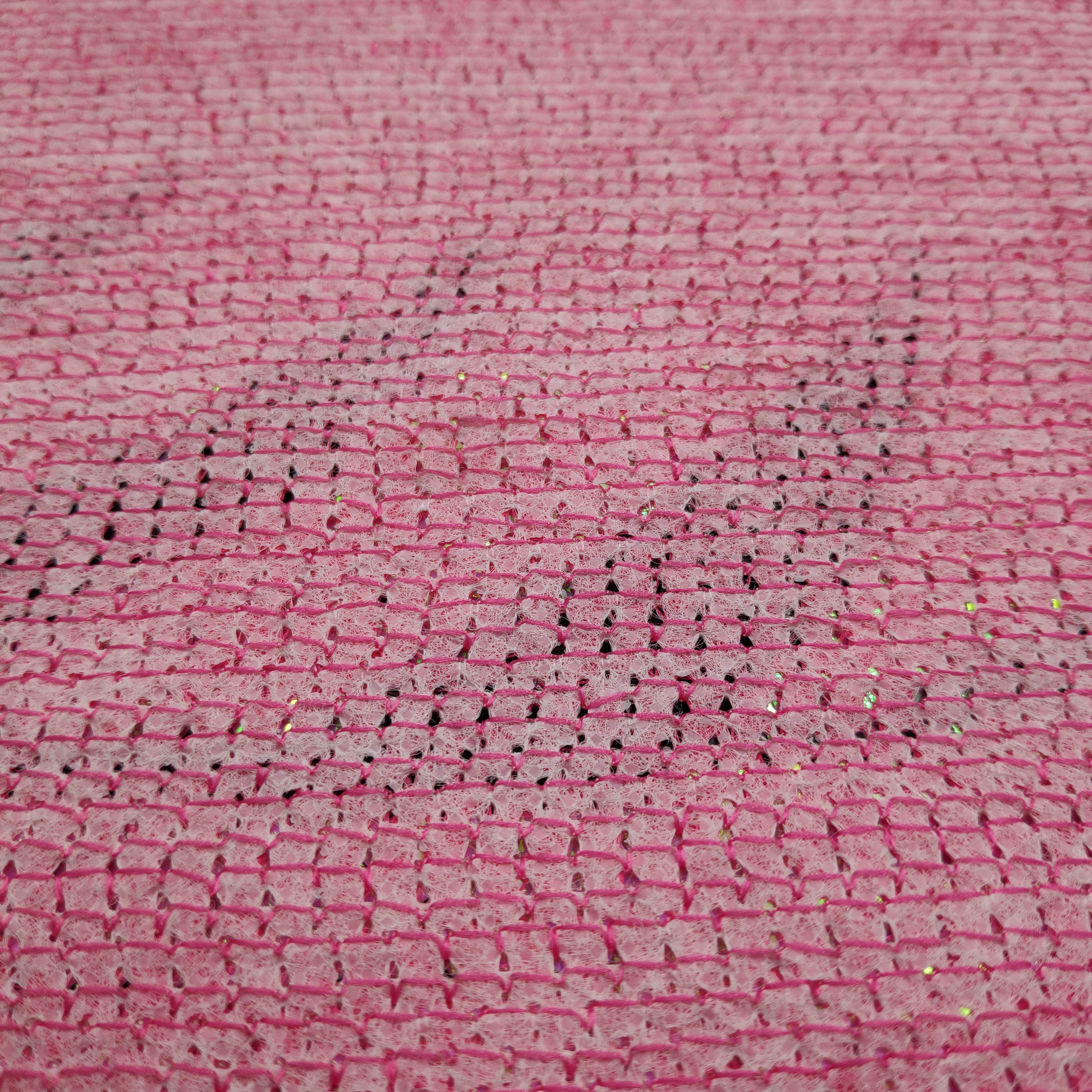 Fashion Large Reverse Sequin Patch Pink Bird Double Sided 3D Customized Color