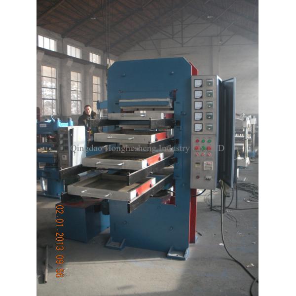 Rubber Tile Floor Machine/Rubber Tile Moulding Press/Four Layer Tile Machine